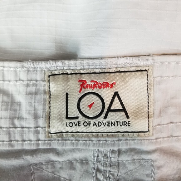 Rail Riders Bitter End Resort Shorts Men 40 Granite‎ Nylon Rip Stop Quick Dry - Picture 7 of 8